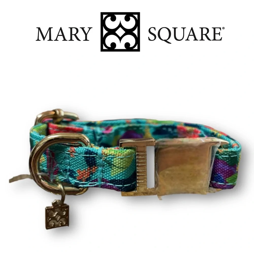 Mary Square Nantucket Dog Collar
